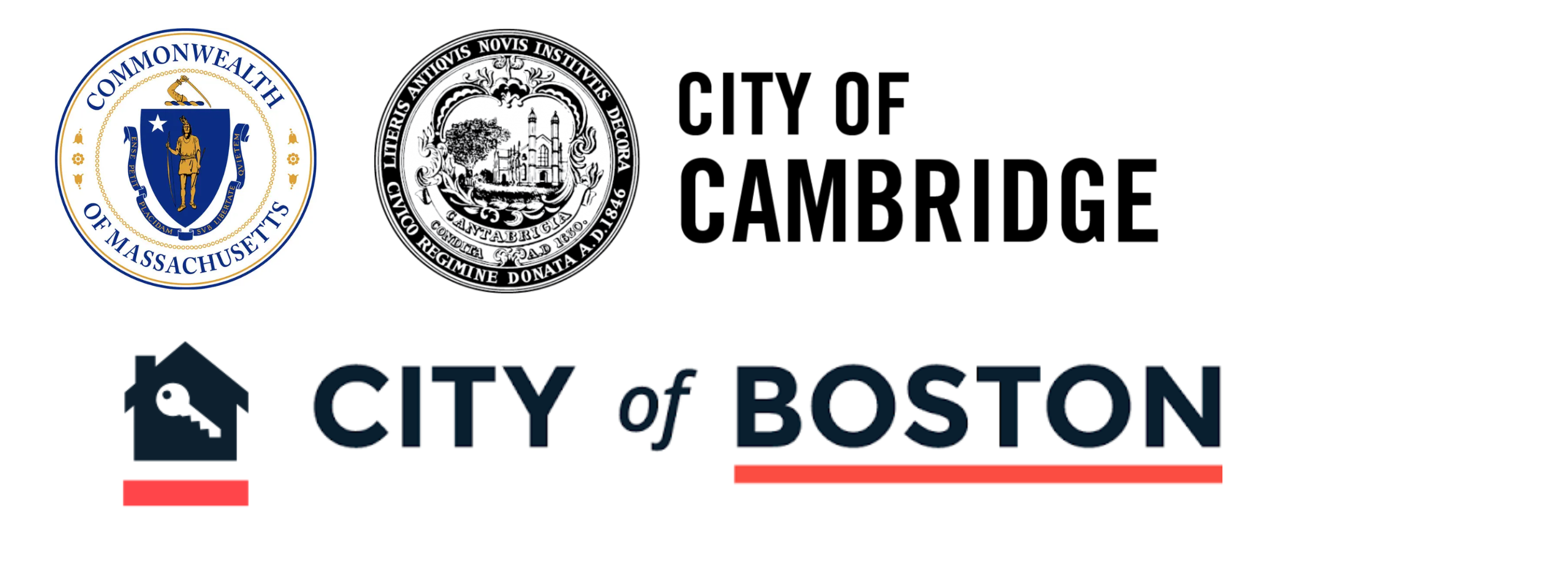 Commonwealth of Massachusetts, City of Cambridge, City of Boston