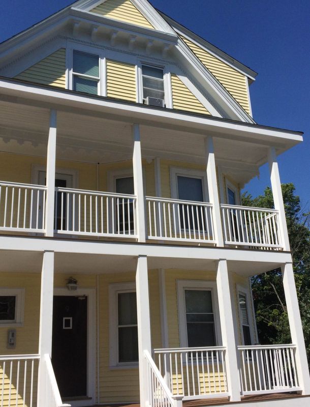 Front of one of Hildebrand's residential buildings.